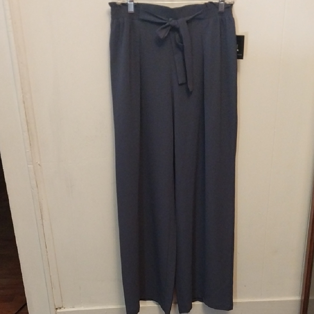 I.N. San Francisco Gray Wide Leg Pants